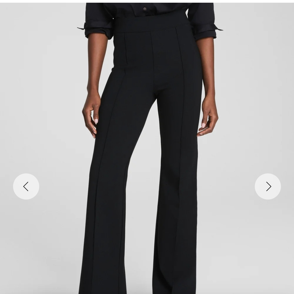 Spanx Ponte Perfect Fit Elegant Black Women's Pants